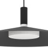 CONOMAVILLA-Z Suspension Luminaires Eglo LED Noir, Changeur de couleurs