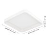 LORETELLO-Z Plafonnier Luminaires Eglo LED Blanc, Changeur de couleurs