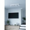 MELITELLO-Z Plafonnier, Spot de plafond Luminaires Eglo LED Blanc, Changeur de couleurs
