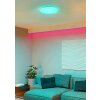 FRANIA-Z Plafonnier Luminaires Eglo LED Blanc, Changeur de couleurs