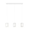CHIUSELLO-Z Suspension Luminaires Eglo LED Blanc, Changeur de couleurs