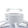 mit Ventilateur de plafond lumineux Luminaires Eglo LED Noir, Blanc, Télécommandes