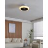 mit Ventilateur de plafond lumineux Luminaires Eglo LED Noir, Blanc, Télécommandes