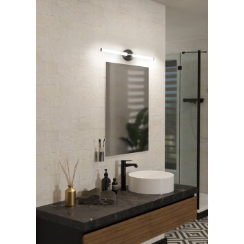 RAMOLA Lampe de miroir Luminaires Eglo LED Noir