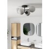CASTROVIDO Plafonnier Luminaires Eglo LED Noir
