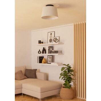 FEBRES Plafonnier Luminaires Eglo Noir