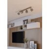 BELLIZZI Plafonnier, Spot de plafond Luminaires Eglo Nickel mat