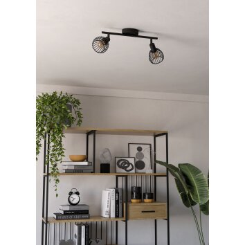 SONNINO Plafonnier, Spot de plafond Luminaires Eglo Noir
