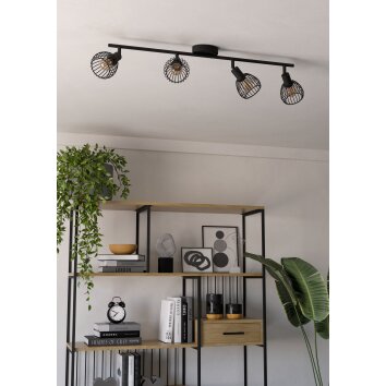 SONNINO Plafonnier, Spot de plafond Luminaires Eglo Noir