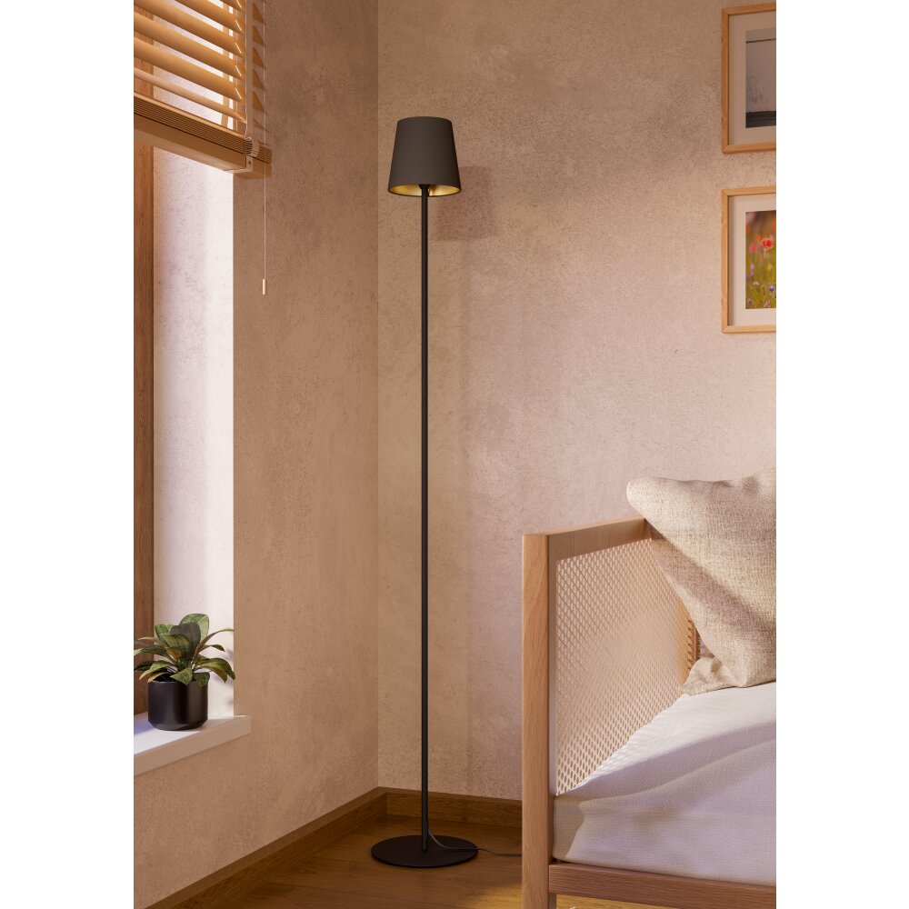 FIORANA Lampadaire Luminaires Eglo Noir main product photo