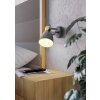 COSWARTH Plafonnier, Spot de plafond, Applique murale Luminaires Eglo Anthracite, Brun, Blanc opale