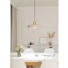 VALDIOLA Suspension Luminaires Eglo Laiton, Sable