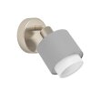 BELLIZZI Spot de plafond, Applique murale Luminaires Eglo Nickel mat