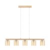 CASTRALVO Suspension Luminaires Eglo Brun, Nickel mat