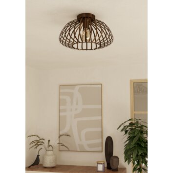 ESPINAL Plafonnier Luminaires Eglo Bronze
