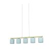 CASTRALVO Suspension Luminaires Eglo Brun, Nickel mat