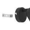 CAMALDOLI Spot de plafond, Applique murale Luminaires Eglo Noir