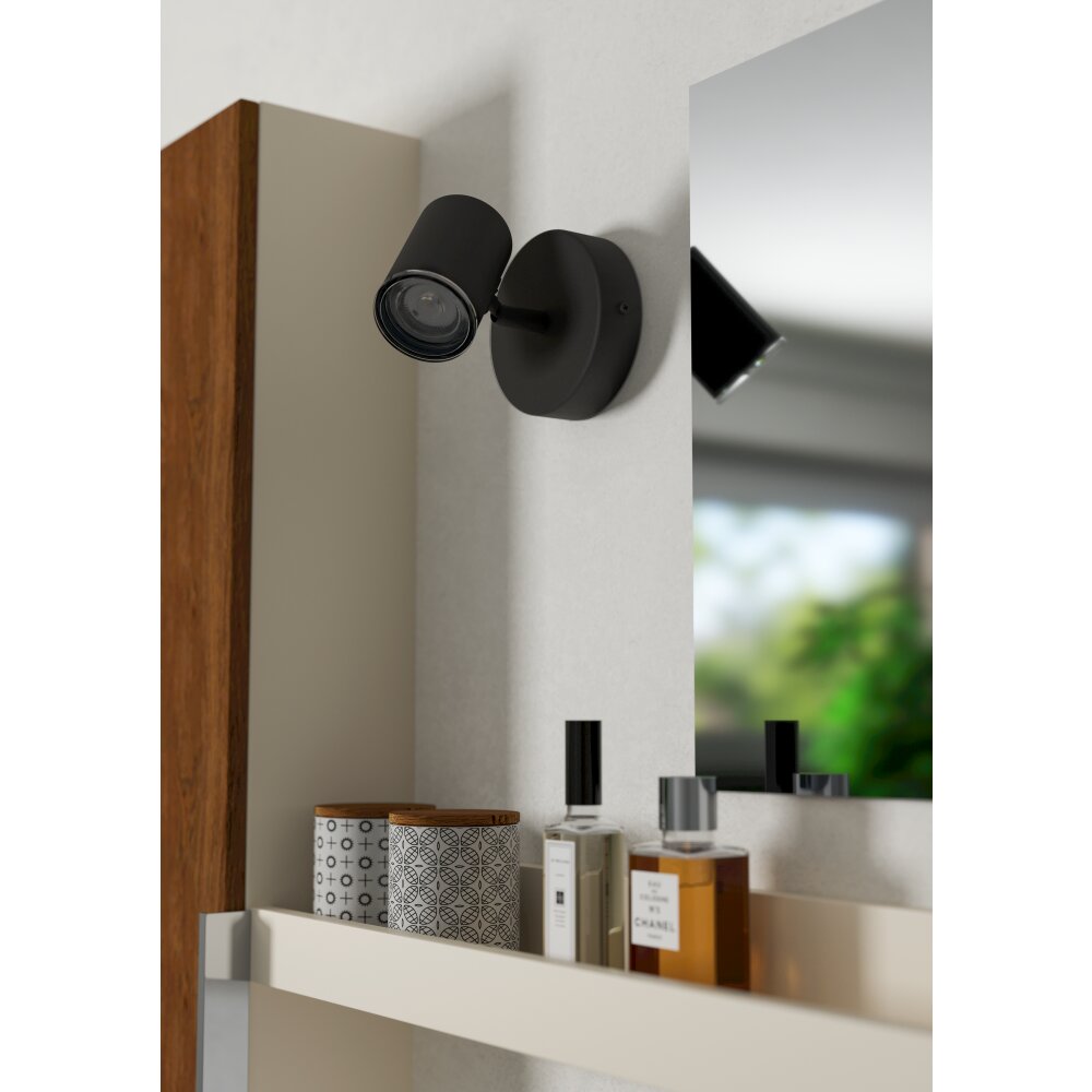 EGLO Spot de plafond, Applique murale Luminaires Eglo Noir main product photo