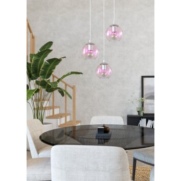 EGLO Suspension Luminaires Eglo Chrome