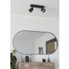 CAMALDOLI Plafonnier, Spot de plafond Luminaires Eglo Noir