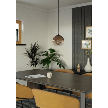 EGLO Suspension Luminaires Eglo Noir