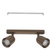 CAMALDOLI Plafonnier, Spot de plafond Luminaires Eglo Bronze