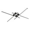 VASCELLA Plafonnier Luminaires Eglo LED Noir
