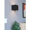 RINCINE Applique murale Luminaires Eglo LED Noir, Détecteur de mouvement, Télécommandes