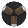 EGLO Plafonnier, Spot de plafond Luminaires Eglo Bronze, Noir