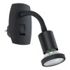 PARRINI Lampe à prise électrique Luminaires Eglo LED Noir