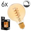 E27 6 Watt blanc chaud dimmable 400 Lumen