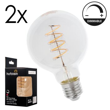 E27 LED 6 Watt blanc chaud dimmable 450 Lumen