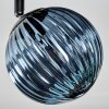 Chehalis Plafonnier, Boule lumineuse Bleu, Vert, Cuivré, Fumé, 4 lumières