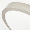 Finsrud Plafonnier, Panel LED Nickel mat, 1 lumière Finsrud Plafonnier, Panel LED Nickel mat, 1 lumière