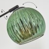 Koyoto Boule lumineuse, Lampadaire Bleu, Or, Vert, Cuivré, 5 lumières
