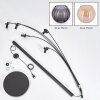 Koyoto Boule lumineuse, Lampadaire Ambre, Fumé, 5 lumières