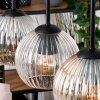 Koyoto Suspension, Boule lumineuse, Suspension Écru, Noir, 4 lumières