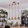 Koyoto Suspension, Boule lumineuse, Suspension Écru, Noir, 4 lumières