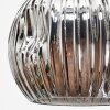 Ripoll Plafonnier, Boule lumineuse Chrome, Fumé, 10 lumières