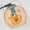 Koyoto Boule lumineuse, Lampadaire Ambre, Clair, Fumé, 5 lumières