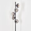 Koyoto Boule lumineuse, Lampadaire Clair, Fumé, 5 lumières