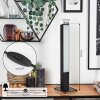 Delan Lampe à poser LED Noir, 1 lumière, Changeur de couleurs