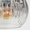 Ripoll Boule lumineuse, Lampadaire Ambre, Clair, Fumé, 5 lumières