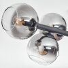 Koyoto Plafonnier, Boule lumineuse Clair, Fumé, 10 lumières