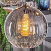 Koyoto Suspension, Boule lumineuse, Suspension Clair, Fumé, 5 lumières