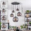 Koyoto Suspension, Boule lumineuse, Suspension Fumé, 5 lumières