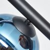 Koyoto Plafonnier, Boule lumineuse Bleu, Or, Vert, Clair, 8 lumières