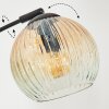Ripoll Boule lumineuse, Lampadaire Ambre, Clair, 5 lumières