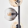 Koyoto Boule lumineuse, Lampadaire Ambre, Clair, Fumé, 5 lumières