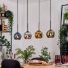 Koyoto Suspension, Boule lumineuse, Suspension Écru, Noir, 4 lumières